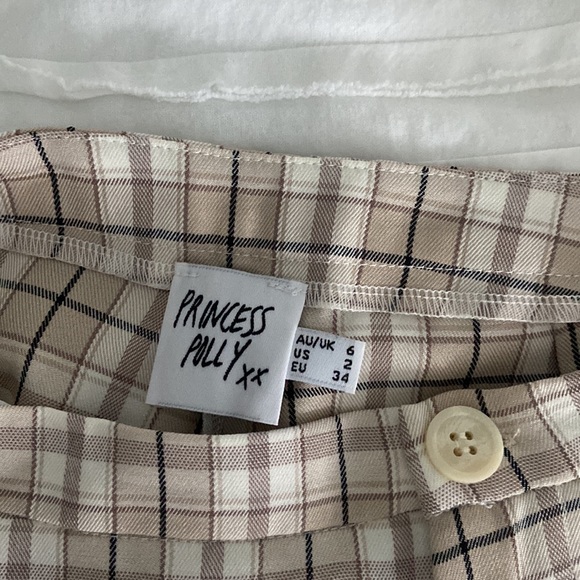 Plaid Trouser Pants Princess Polly - Picture 4 of 4